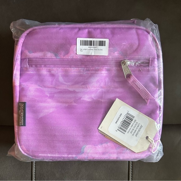 NWT Jansport Lunch Break Lunch Tote Static Rose - Picture 1 of 3